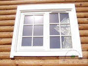 Деревянные окна в срубы от Модус Днепропетровск